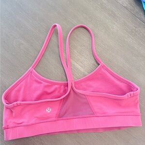 lululemon athletica Hot Pink Strappy Sports Bra